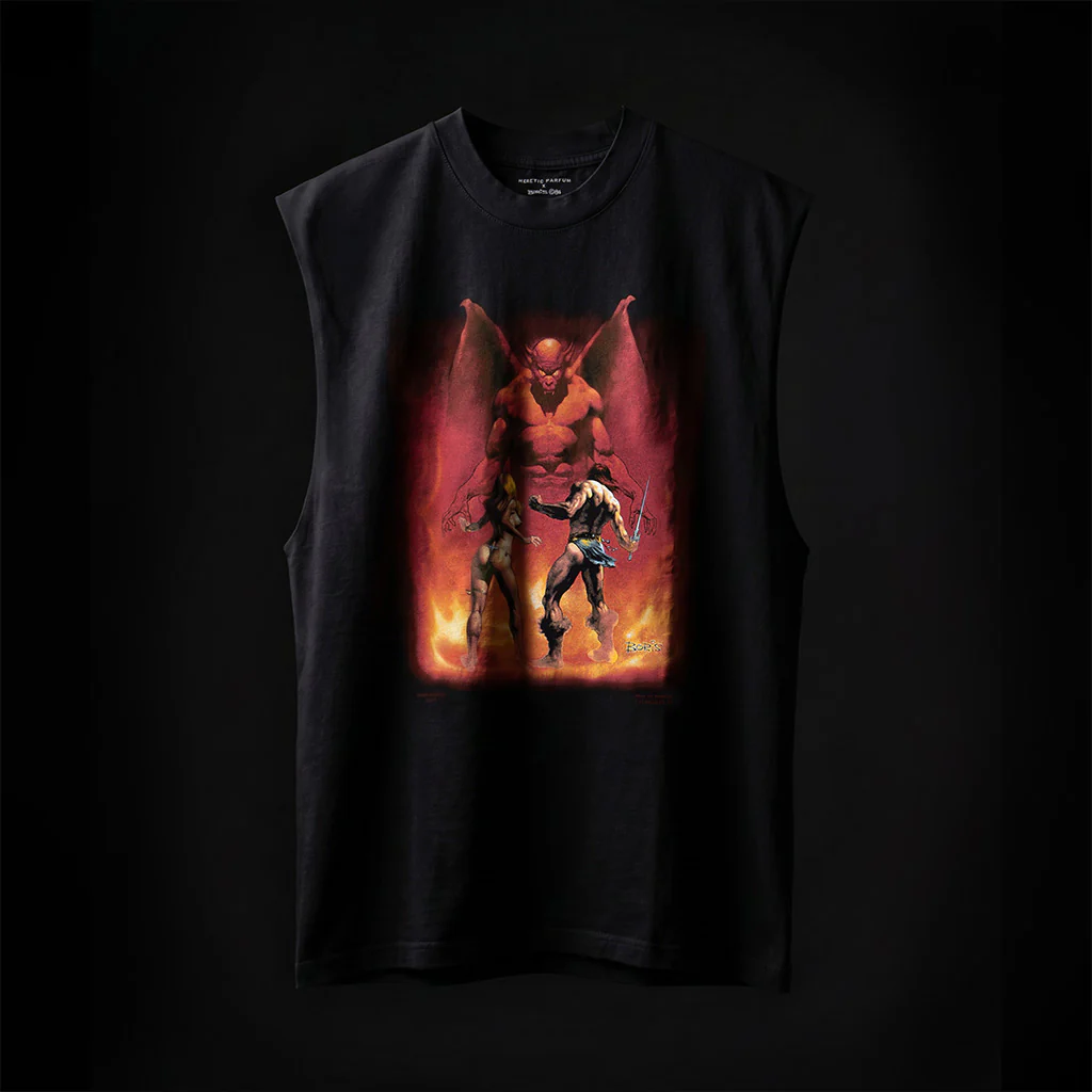BORIS VALLEJO UNDERWORLD SLEEVELESS SHIRT
