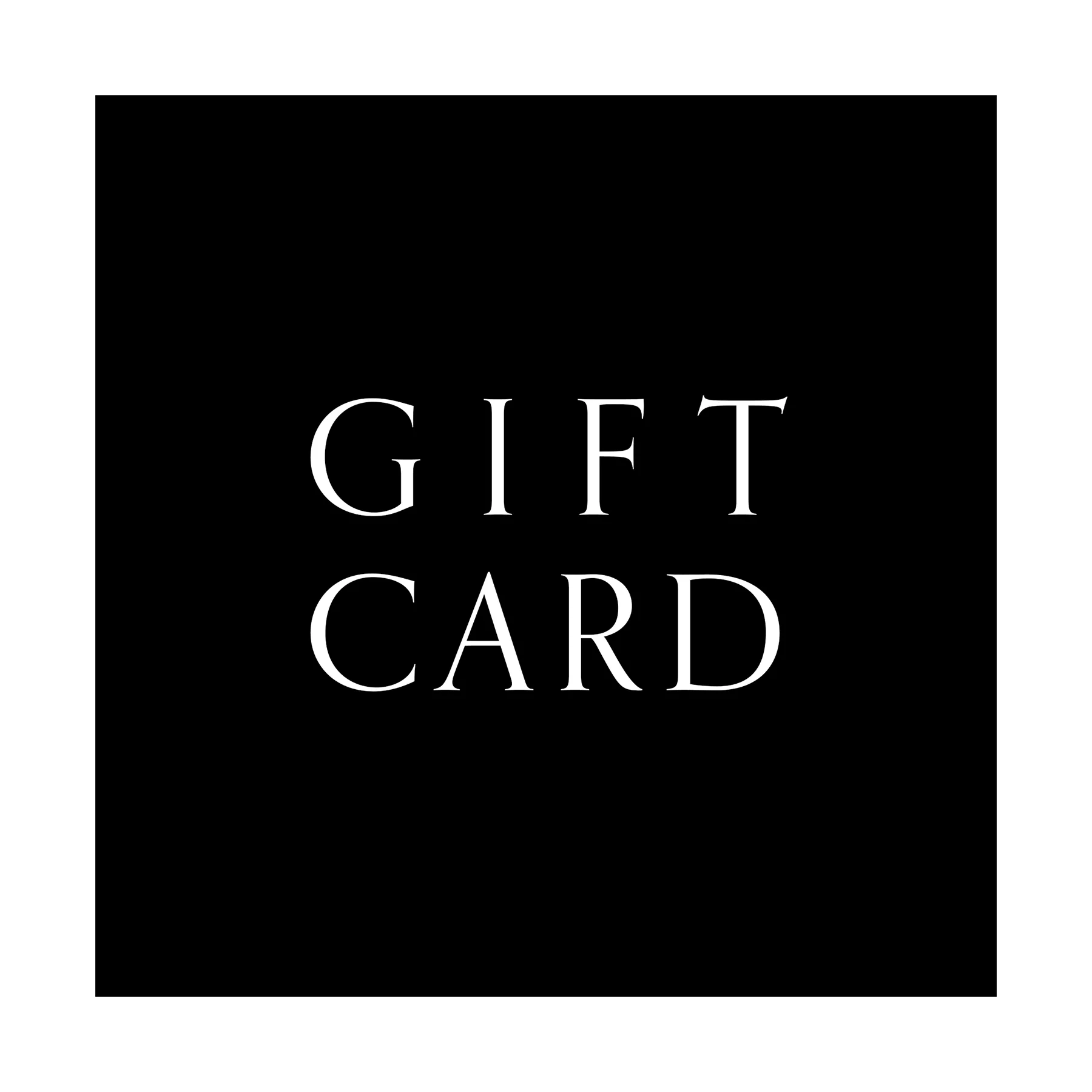 GIFT CARD